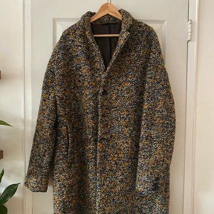 zara oversized overcoat